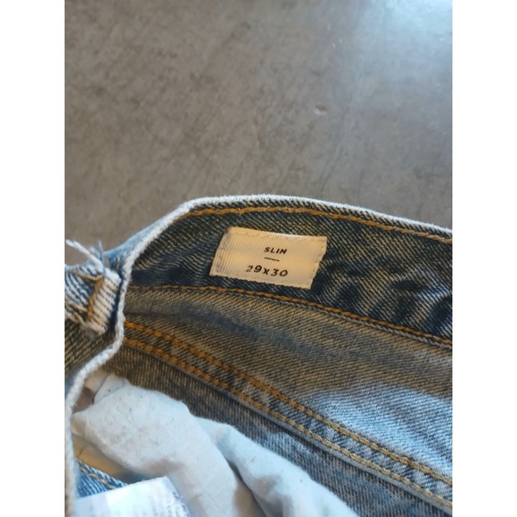 Playboy Pacsun Slim Jeans Mens 29 x30  Act 30 X 28 Blue Denim Bunny Zip Pockets. - Picture 4 of 9